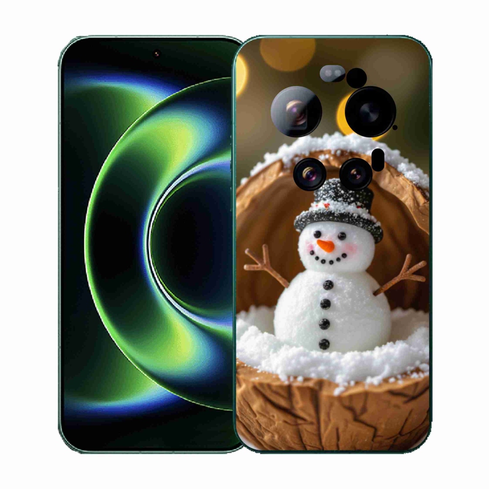 Gél borítás mmCase a Xiaomi 17 Ultra - hóember 4