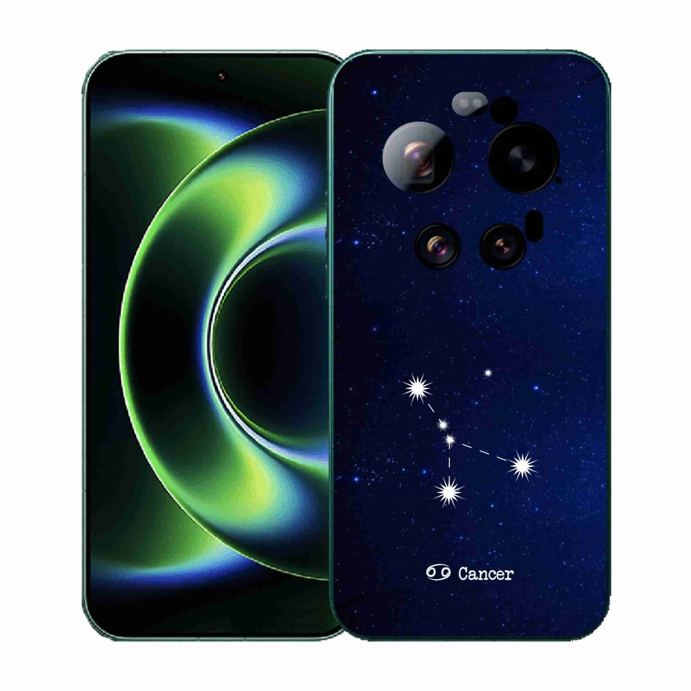 Gél borítás mmCase a Xiaomi 17 Ultra számára - csillagkép Rák