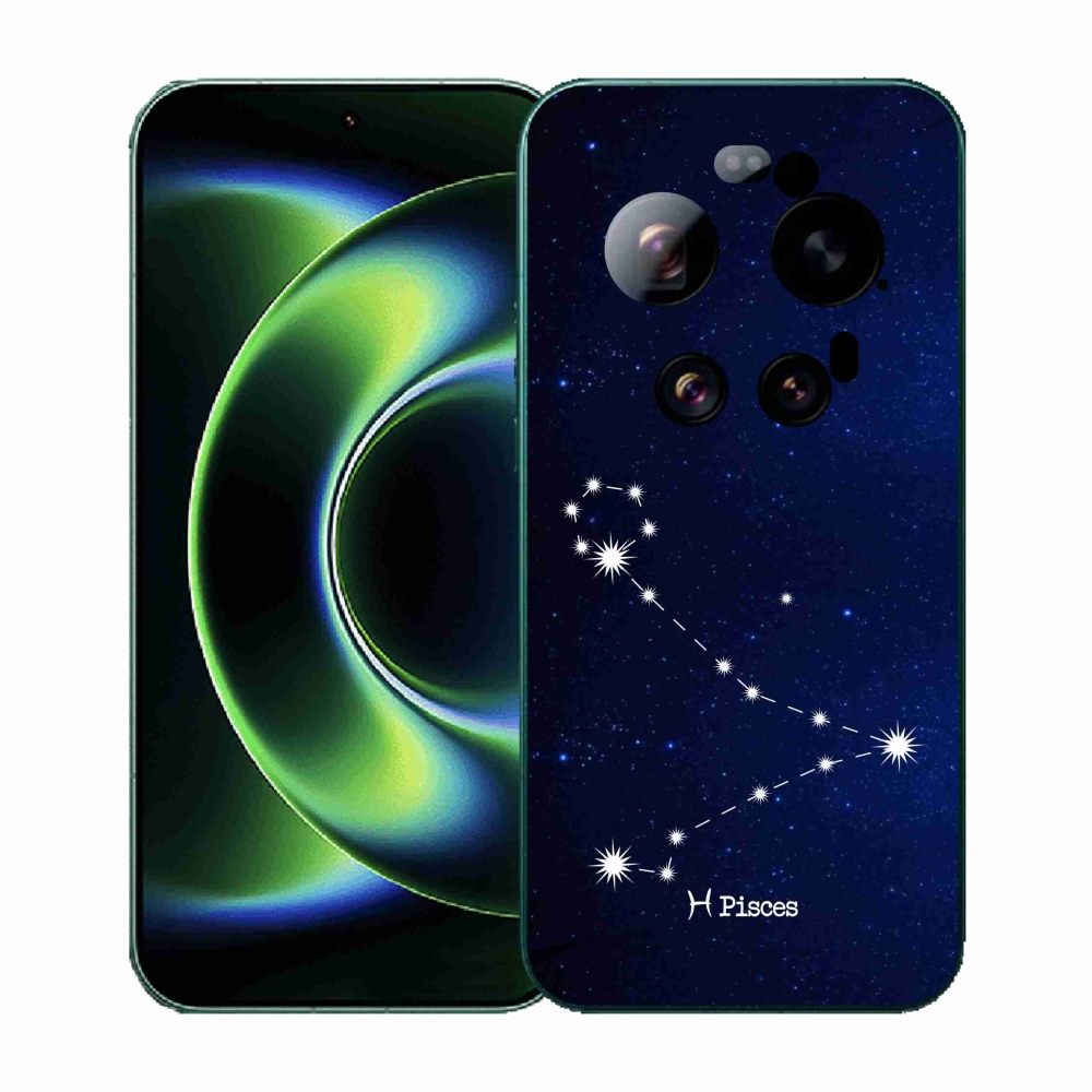 Gél borítás mmCase a Xiaomi 17 Ultra számára - csillagkép Halak