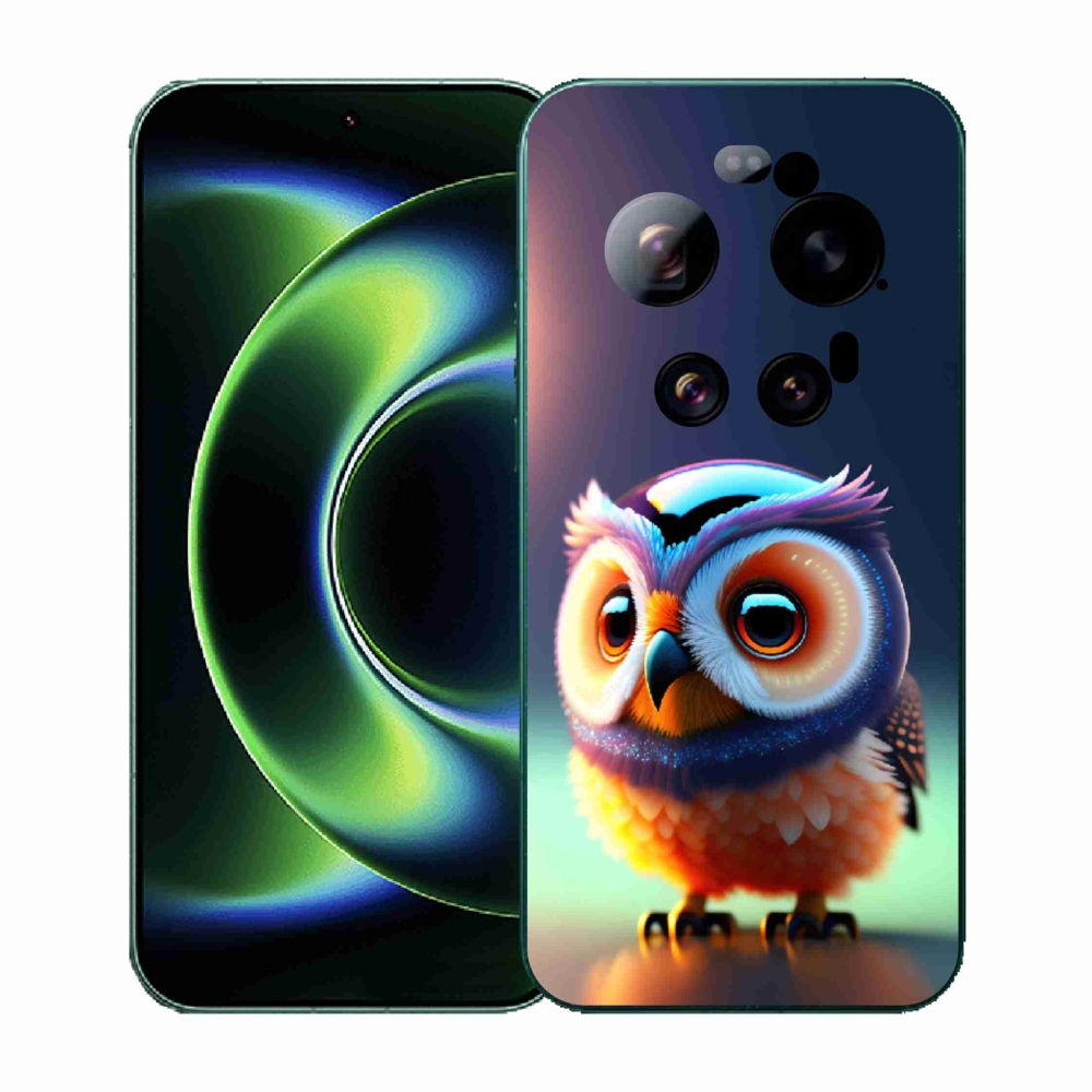 Gél borítás mmCase a Xiaomi 17 Ultra számára - bagoly