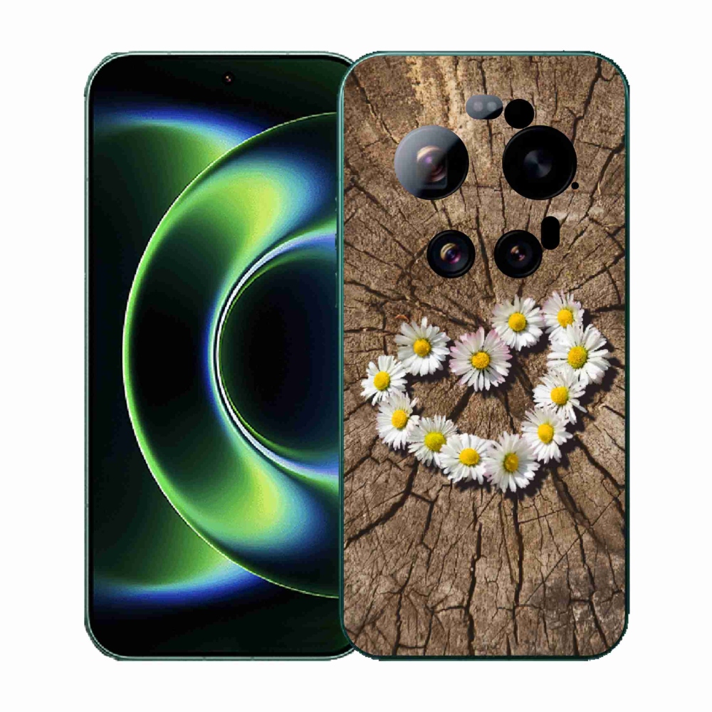 Gél borítás mmCase a Xiaomi 17 Ultra számára - Százszorszép szív