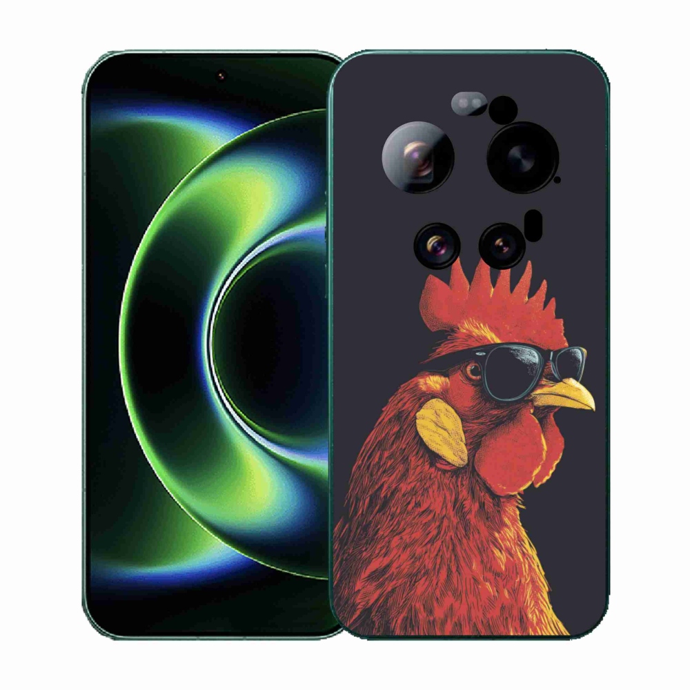 Gél borítás mmCase a Xiaomi 17 Ultra számára - stílusos kakas