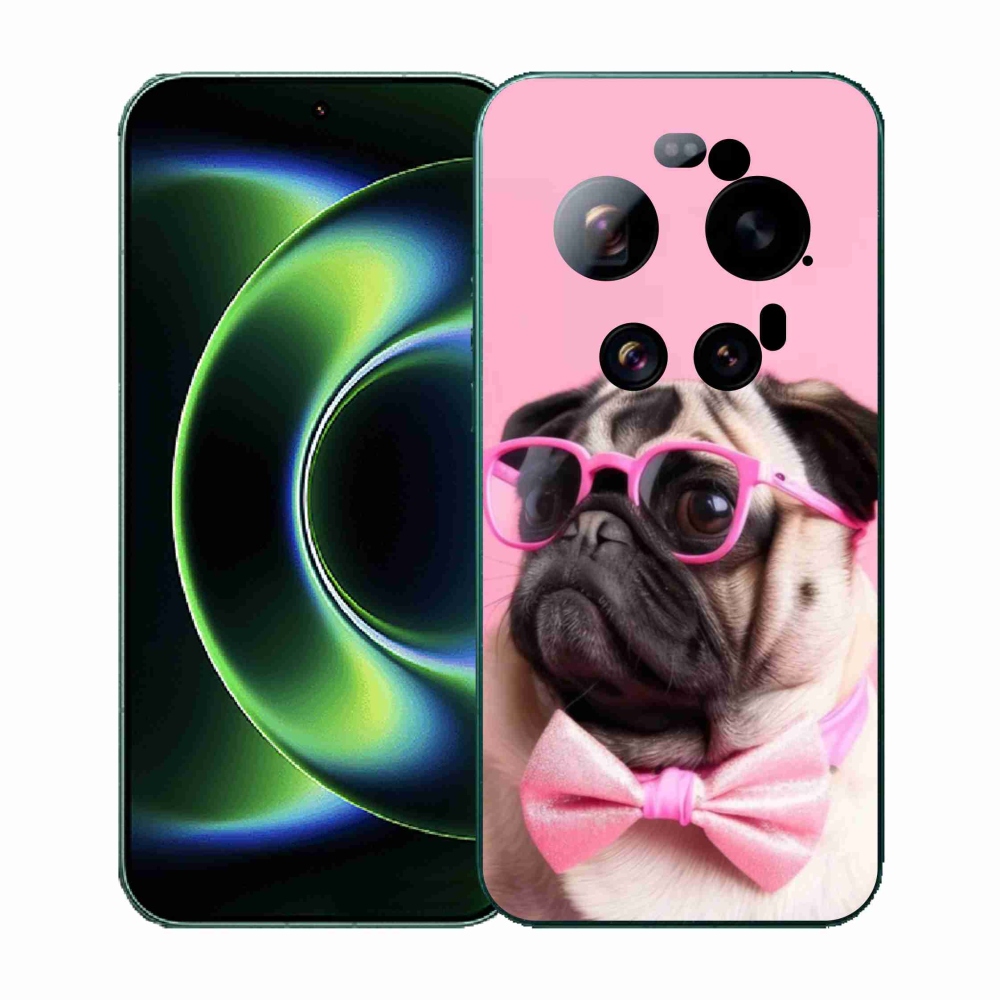 Gél borítás mmCase a Xiaomi 17 Ultra számára - stílusos mopsz