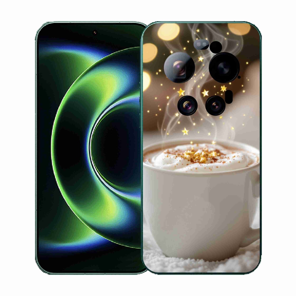 Gél borítás mmCase a Xiaomi 17 Ultra számára - Karácsonyi forró ital