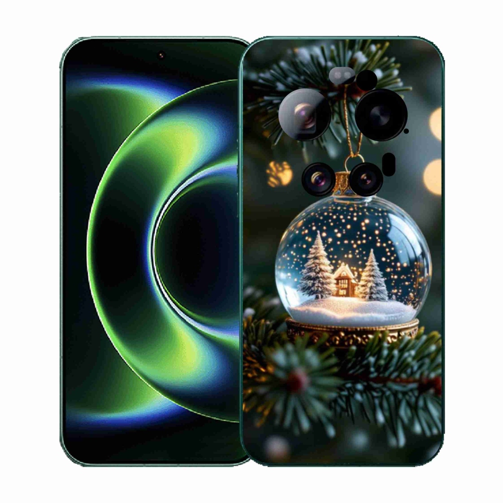 Gél borítás mmCase a Xiaomi 17 Ultra számára - Karácsonyi golyók 2