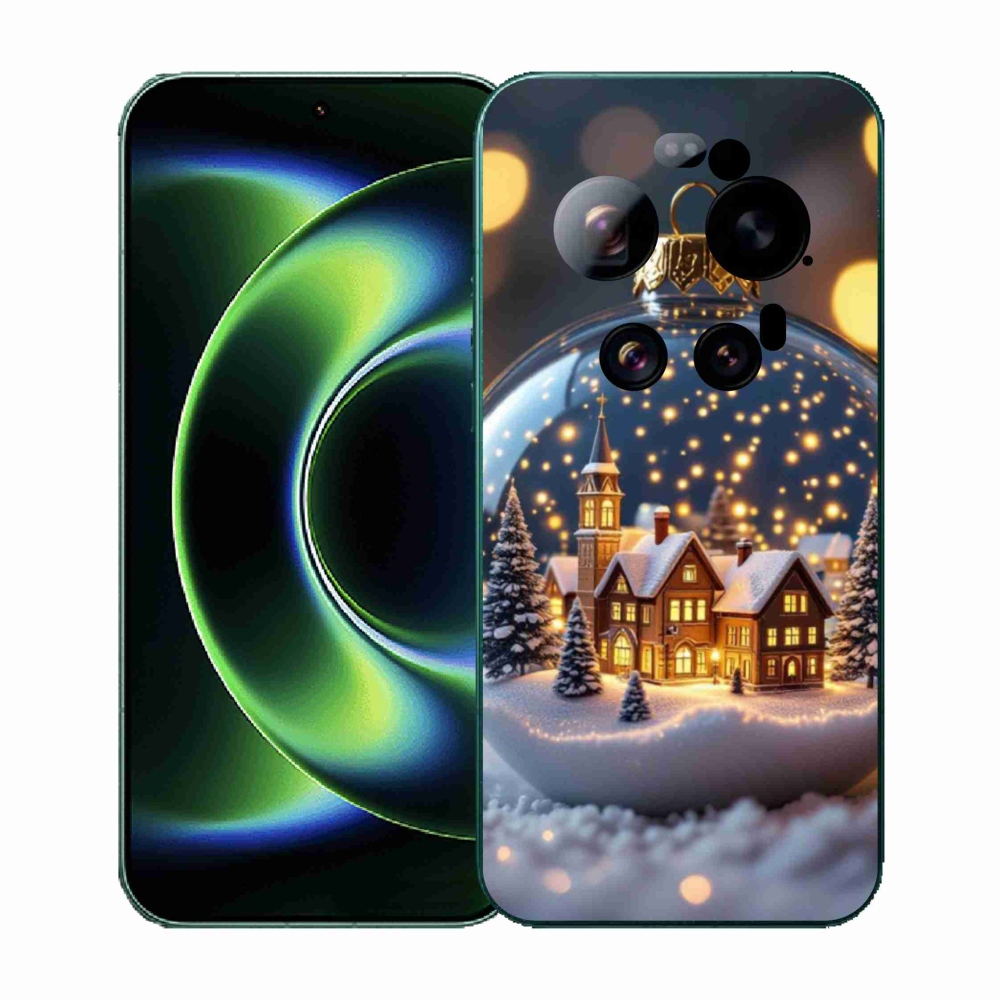 Gél borító mmCase a Xiaomi 17 Ultra számára - Karácsonyi golyók 4