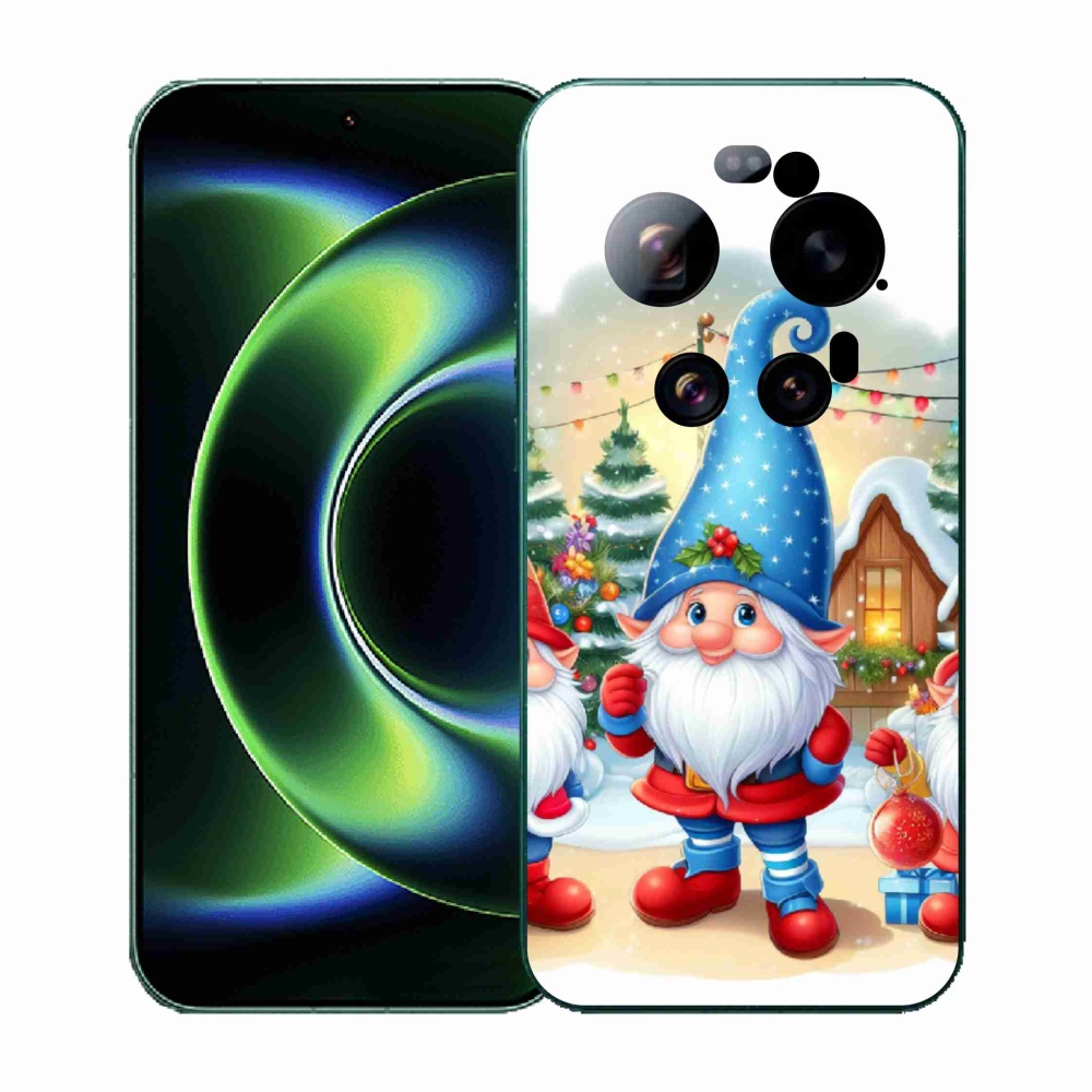 Gél borítás mmCase a Xiaomi 17 Ultra számára - Karácsonyi manók