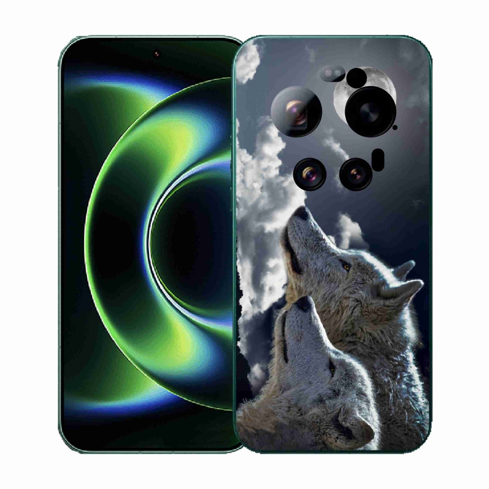 Gél borítás mmCase a Xiaomi 17 Ultra számára - farkasok