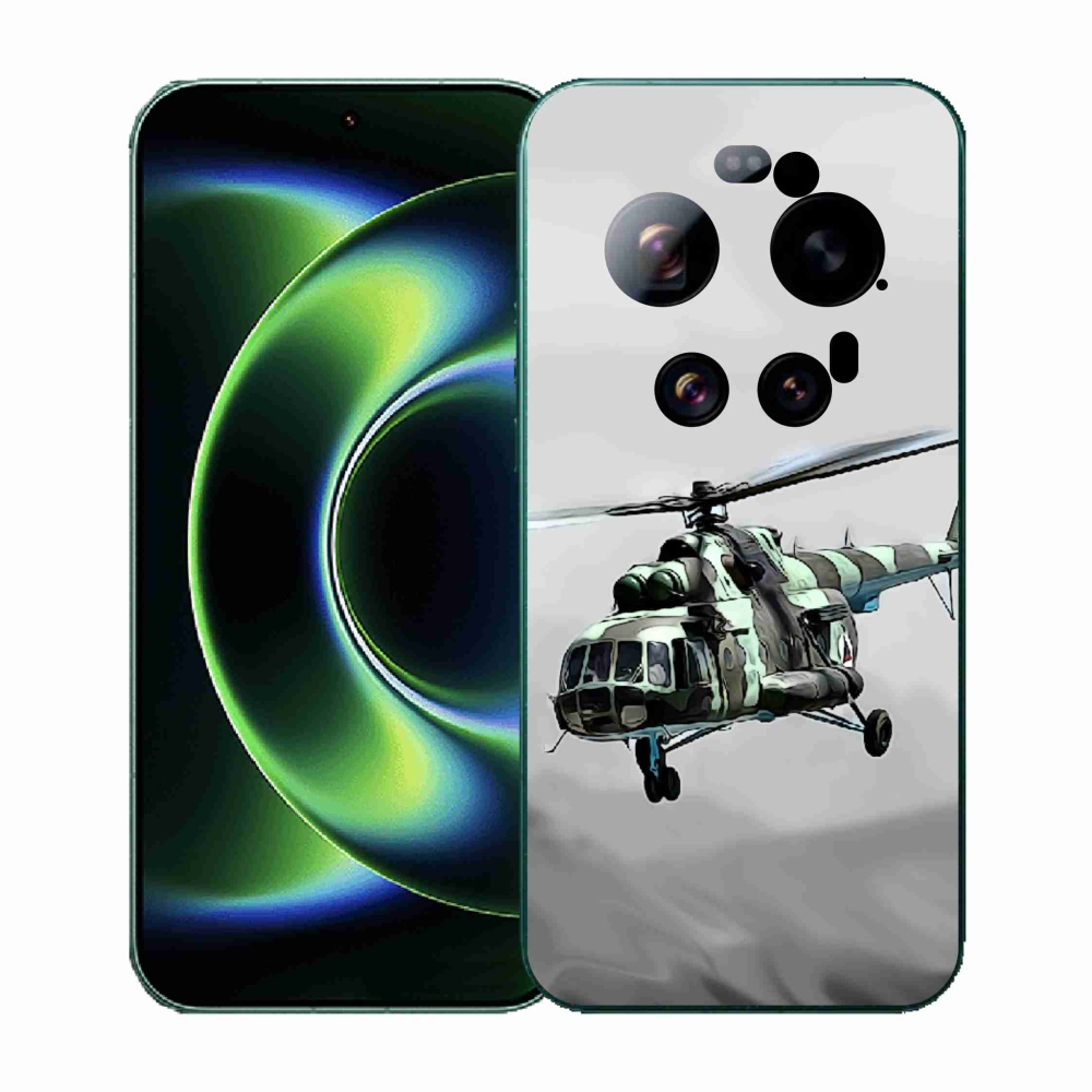 Gél borítás mmCase a Xiaomi 17 Ultra - katonai helikopterhez