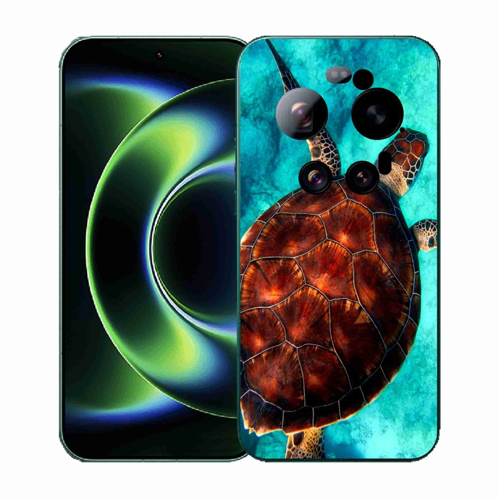 Gél borítás mmCase a Xiaomi 17 Ultra számára - teknősbéka