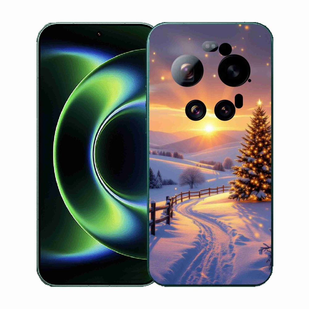 Gél borítás mmCase a Xiaomi 17 Ultra számára - téli tájkép