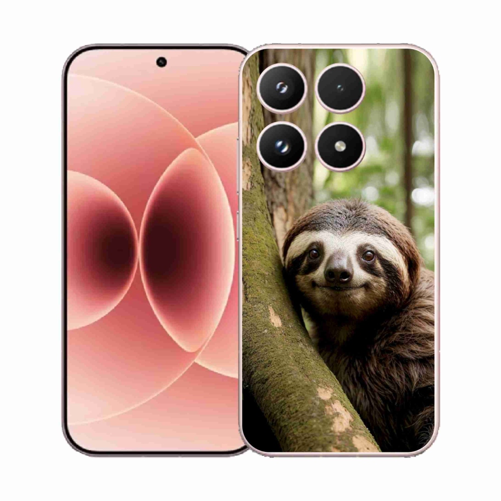 Gél borító mmCase a Xiaomi 17 - mosolygó lajhárhoz