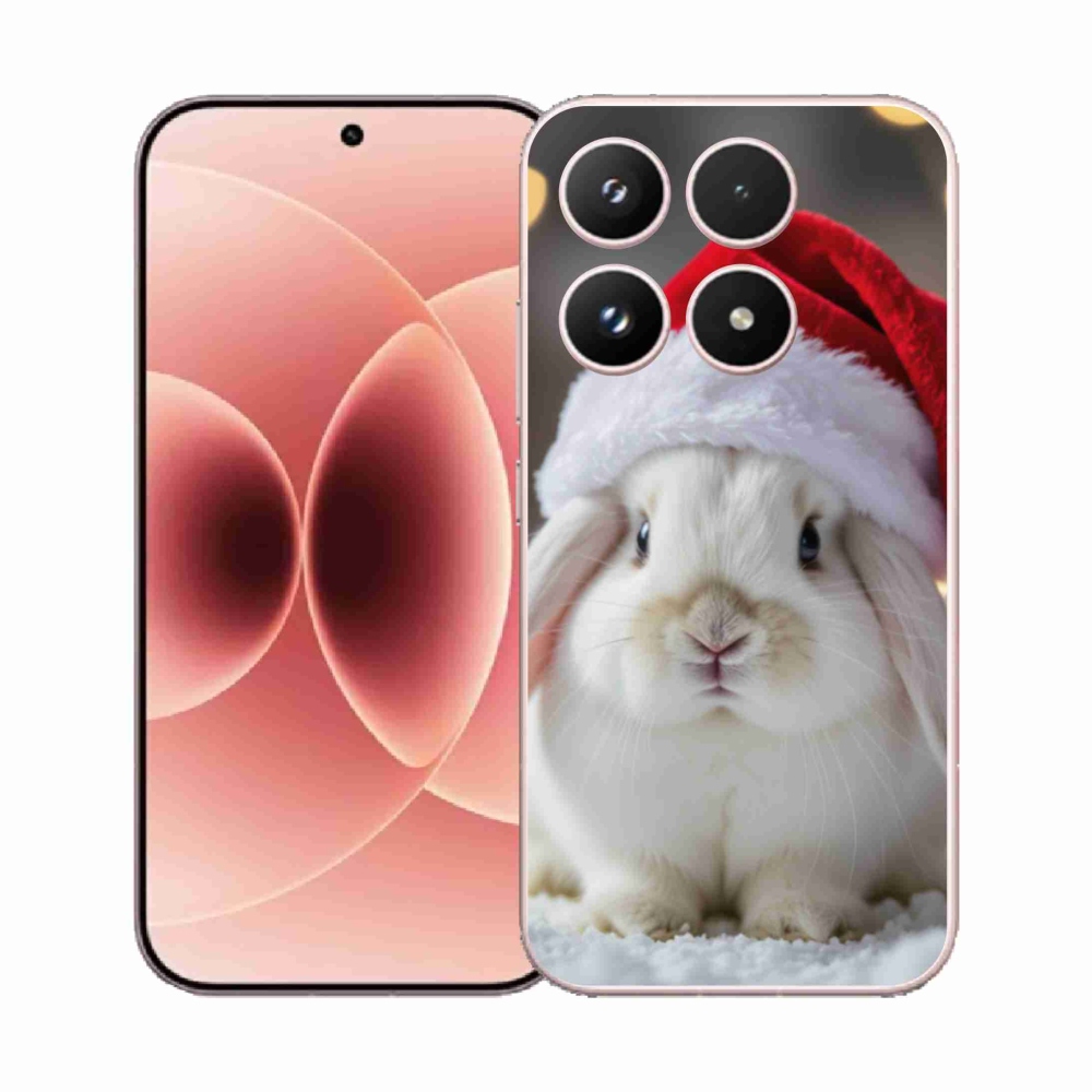 Gél borítás mmCase a Xiaomi 17 - Karácsonyi nyúlhoz