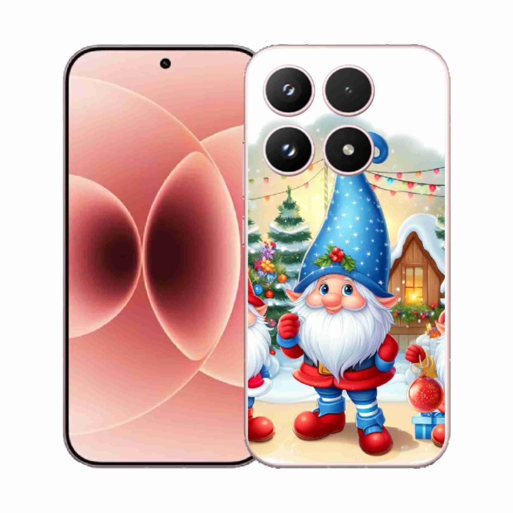 Gél borítás mmCase a Xiaomi 17 - karácsonyi manókhoz