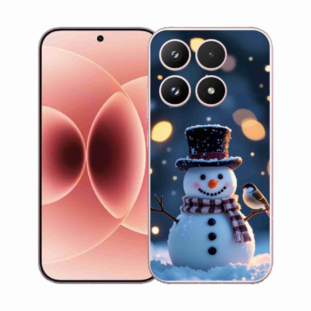 Gél borítás mmCase a Xiaomi 17-hez - Karácsonyi hóember