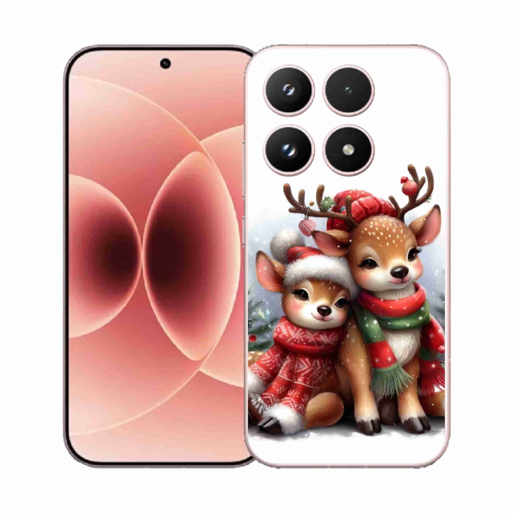 Gél borítás mmCase a Xiaomi 17-hez - Karácsonyi rénszarvas
