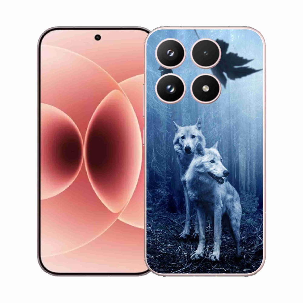 Gél borítás mmCase a Xiaomi 17 - farkasok az erdőben