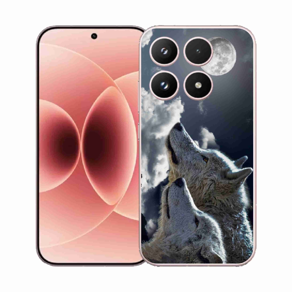 Gél borítás mmCase a Xiaomi 17 - farkasok számára