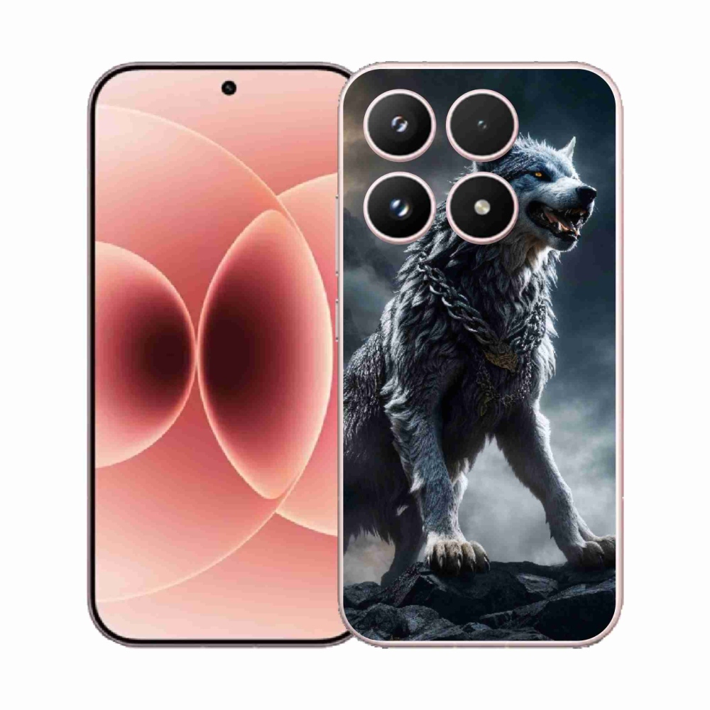 Gél borítás mmCase a Xiaomi 17 - farkas 1 számára
