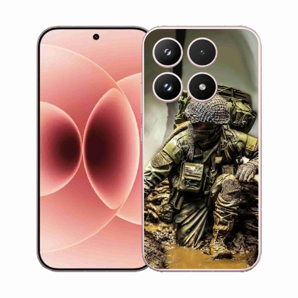 Gél borítás mmCase a Xiaomi 17 - katonákhoz