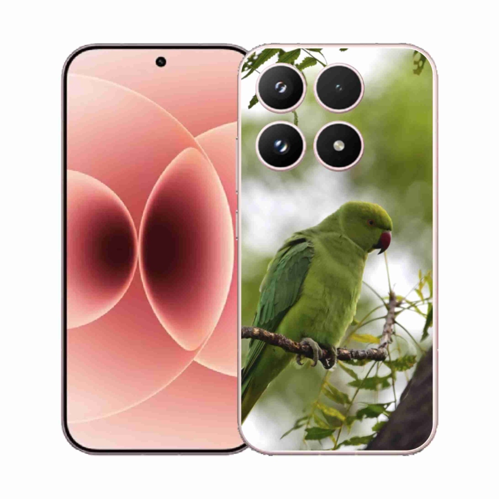 Gél borítás mmCase a Xiaomi 17 - zöld papagájhoz