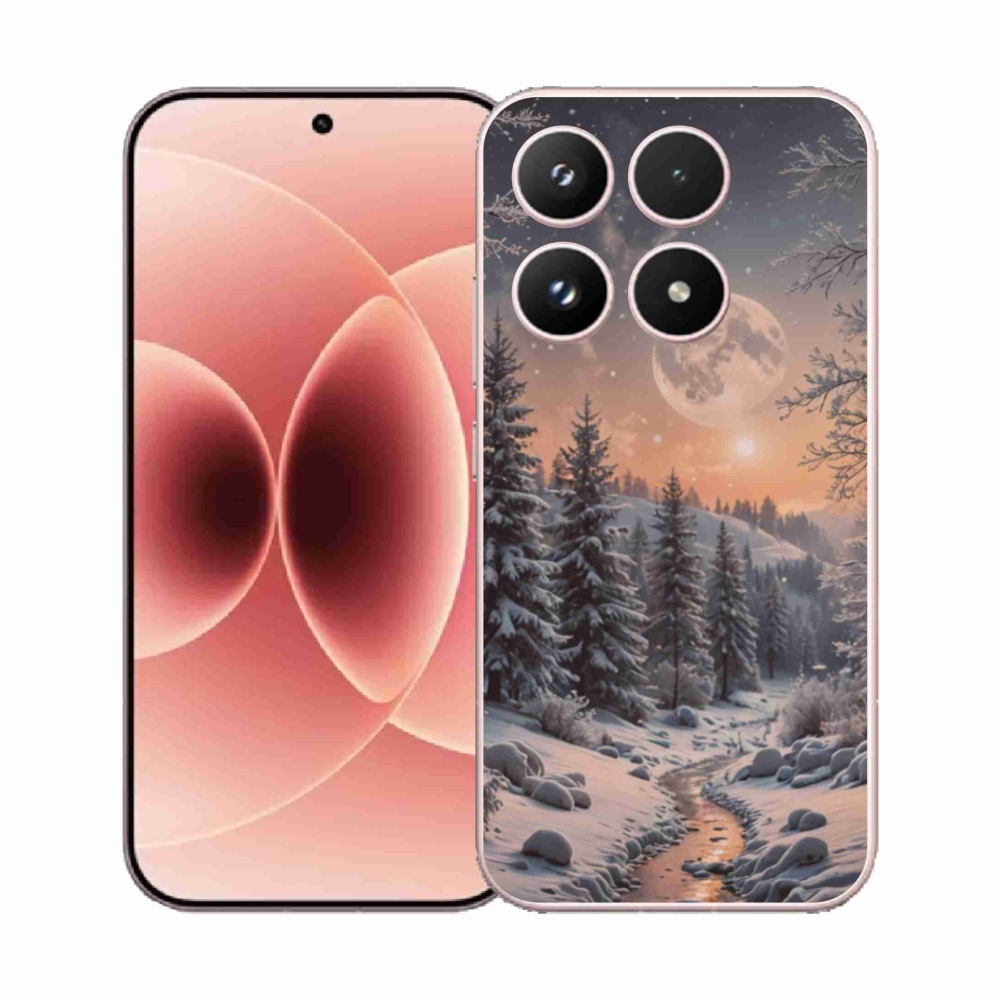 Gél borító mmCase a Xiaomi 17 - téli táj 2