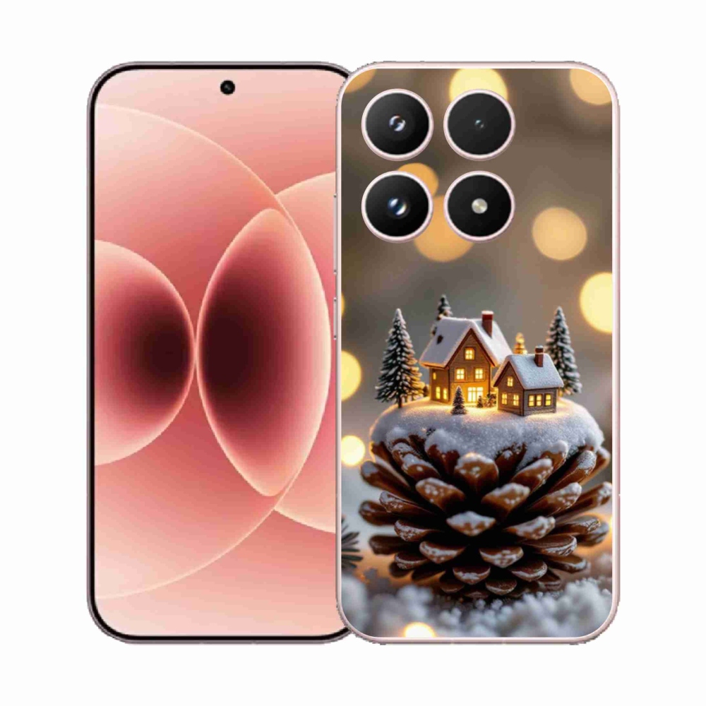 Gél borítás mmCase a Xiaomi 17 - téli falu számára