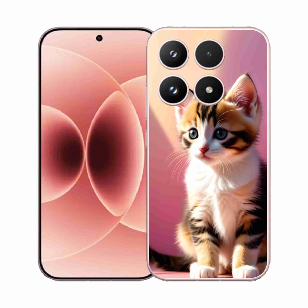 Gél borító mmCase a Xiaomi 17 - kíváncsi cica 2 számára