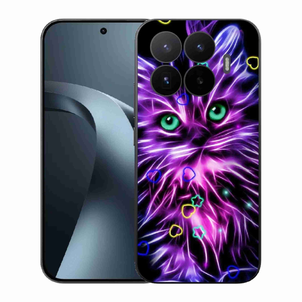 Gél borító mmCase a Xiaomi 17T-hez - absztrakt macska