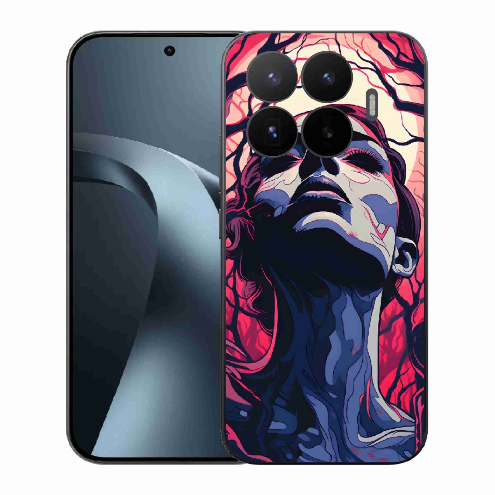 Gél borítás mmCase a Xiaomi 17T-hez - absztrakt arc