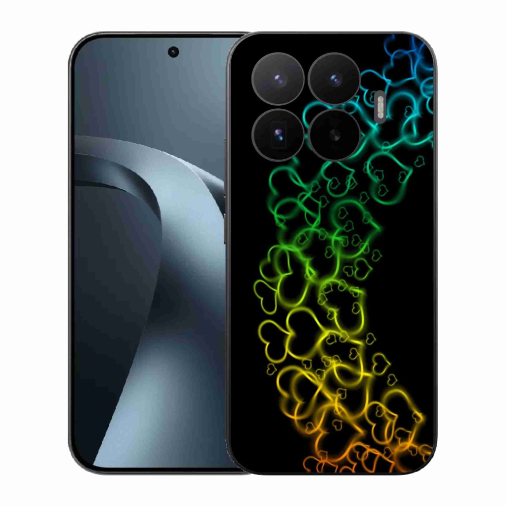 Gél borítás mmCase a Xiaomi 17T-hez - színes szívek