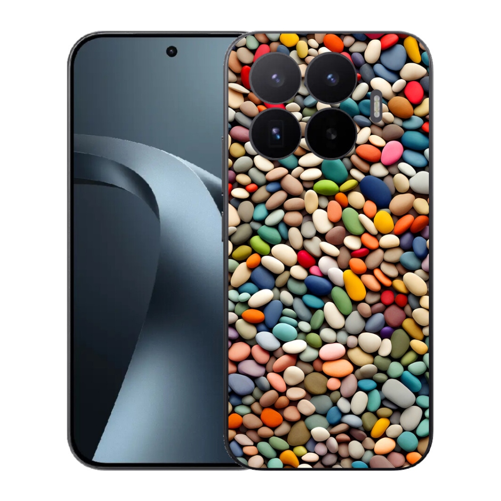 Gél borító mmCase a Xiaomi 17T-hez - színes strasszkövek 2