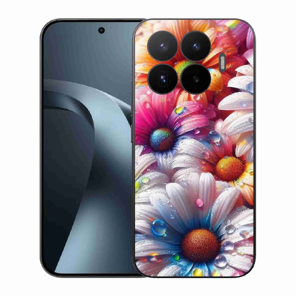 Gél borító mmCase a Xiaomi 17T-hez - színes százszorszépek