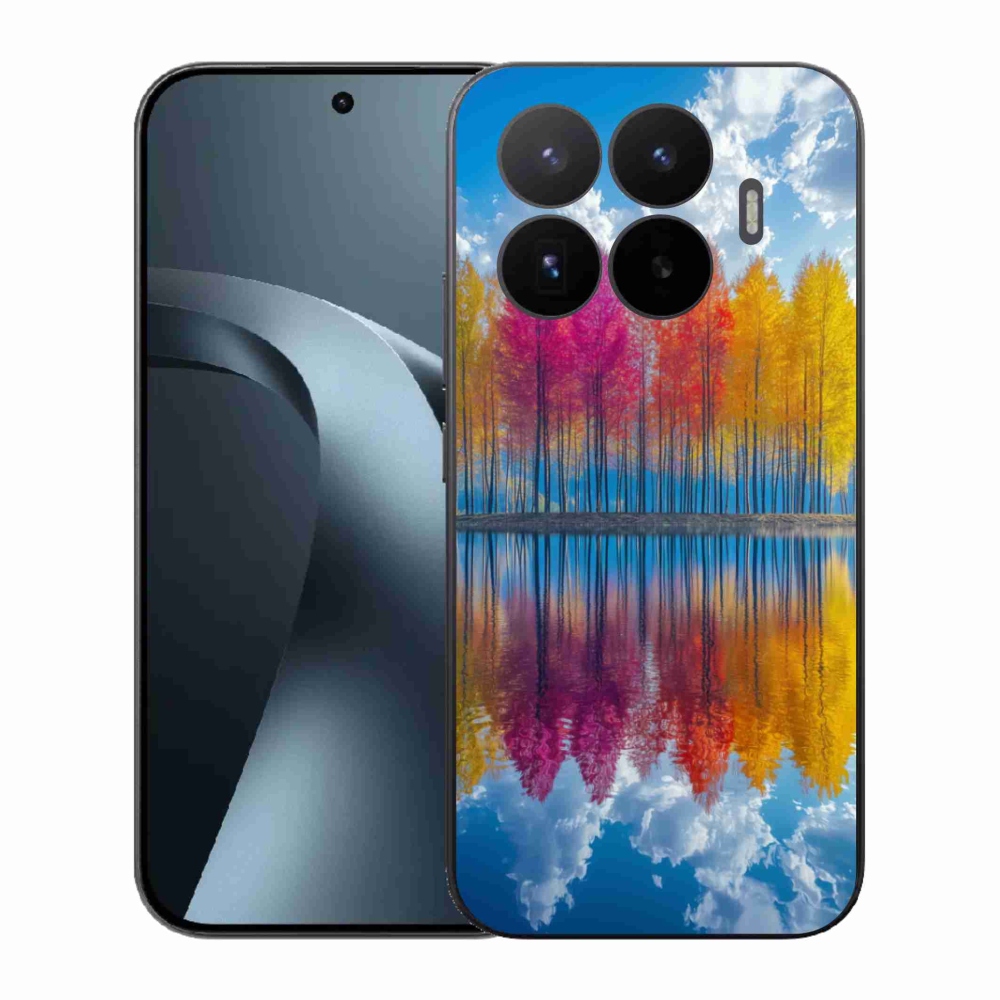 Gél borító mmCase a Xiaomi 17T-hez - színes fák