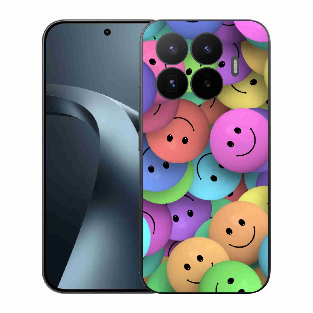 Gél borítás mmCase a Xiaomi 17T-hez - színes smiley-k