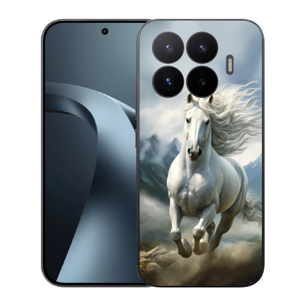 Gél borító mmCase a Xiaomi 17T-hez - futó fehér ló 3