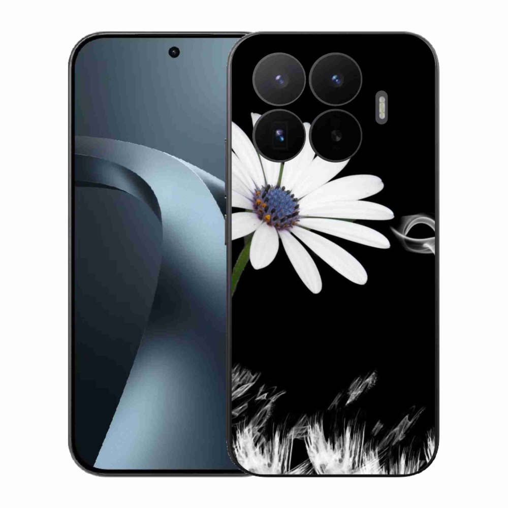 Gél borítás mmCase a Xiaomi 17T-hez - fehér virág
