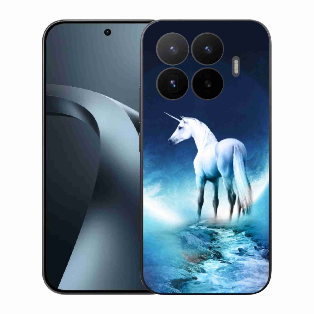 Gél borítás mmCase a Xiaomi 17T-hez - fehér egyszarvú