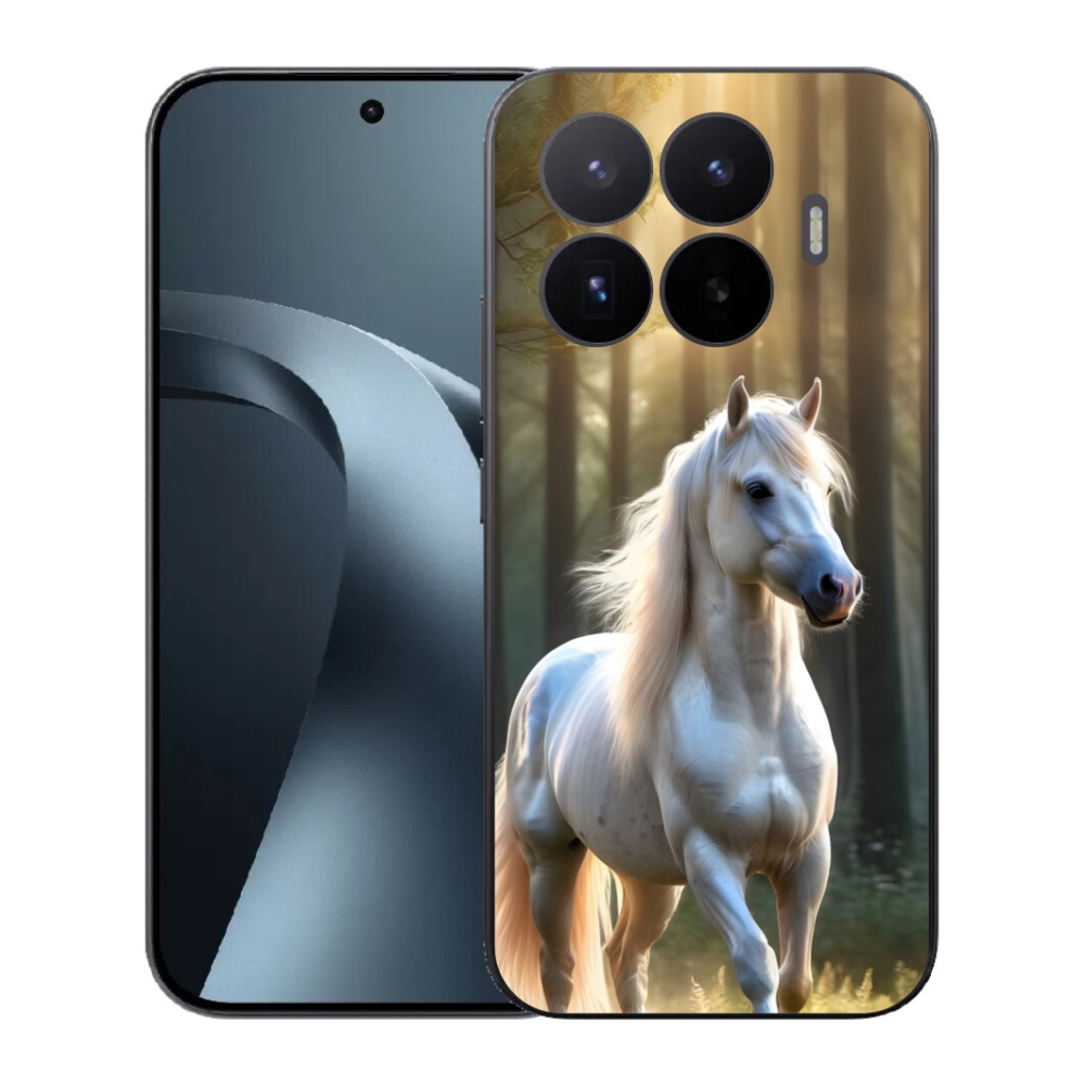 Gél borítás mmCase a Xiaomi 17T-hez - fehér ló 3
