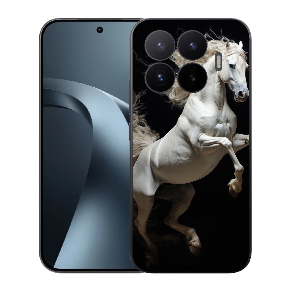 Gél borítás mmCase a Xiaomi 17T-hez - fehér ló 4