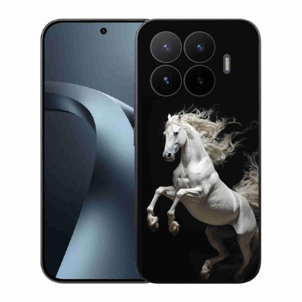 Gél borítás mmCase a Xiaomi 17T-hez - fehér ló 4
