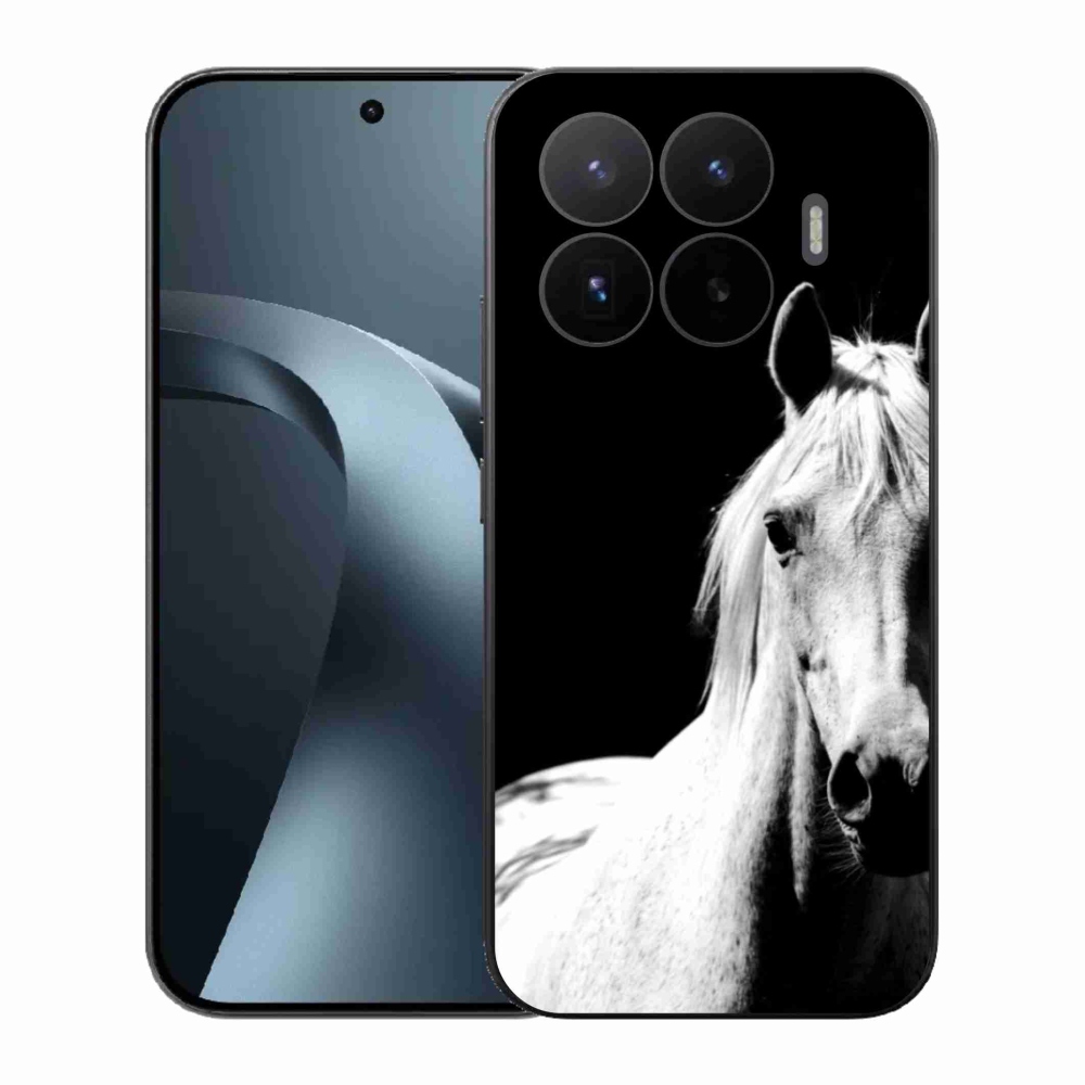 Gél borítás mmCase a Xiaomi 17T-hez - fehér ló 5