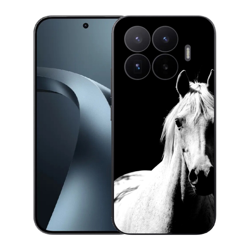 Gél borítás mmCase a Xiaomi 17T-hez - fehér ló 5