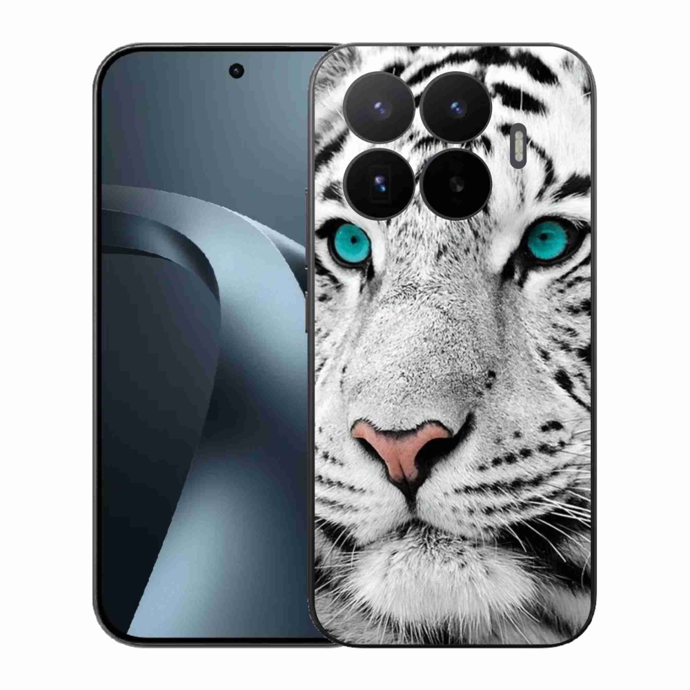 Gél borítás mmCase a Xiaomi 17T-hez - fehér tigris