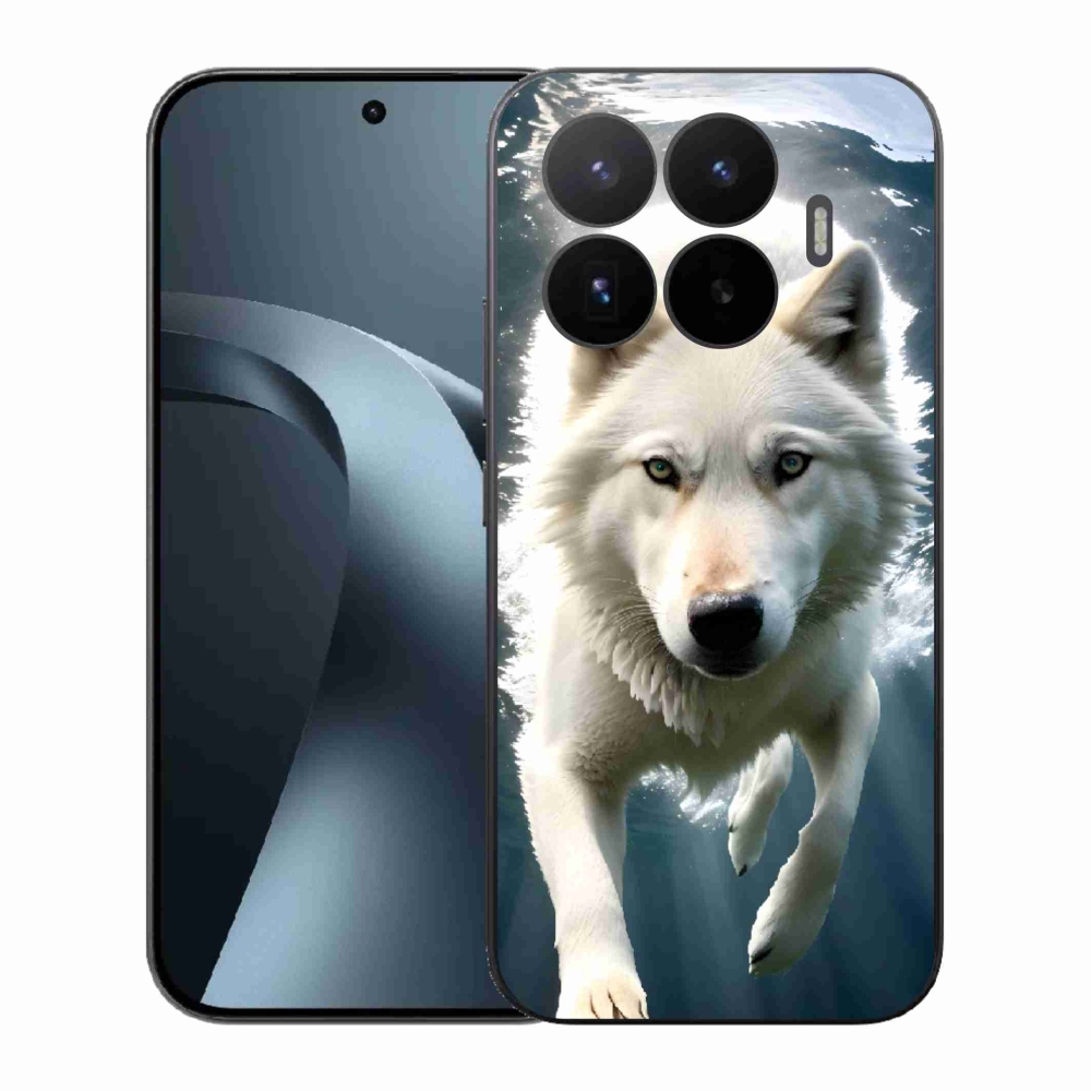 Gél borítás mmCase a Xiaomi 17T-hez - fehér farkas