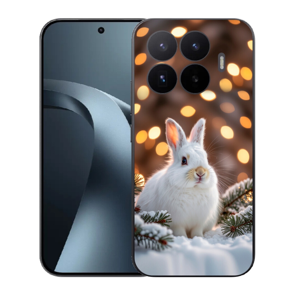 Gél borítás mmCase a Xiaomi 17T-hez - fehér nyúl