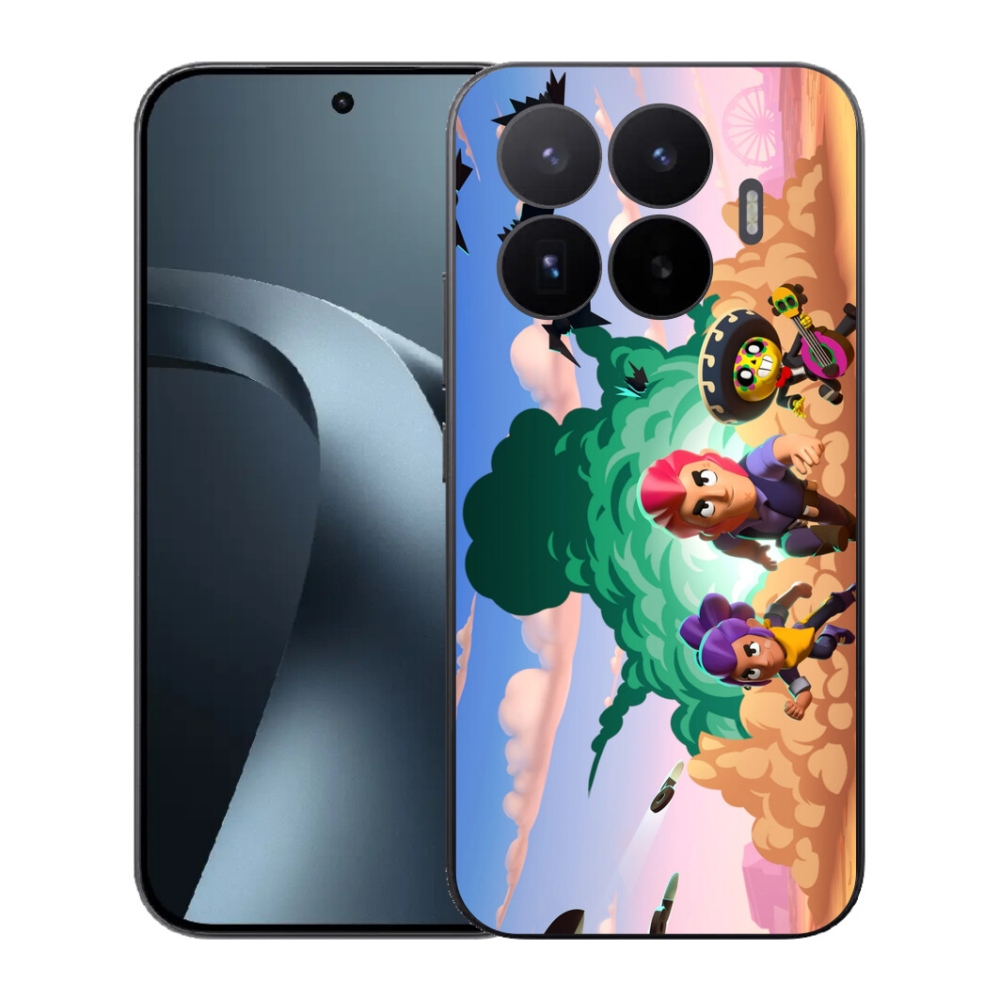 Gél borítás mmCase a Xiaomi 17T-hez - verekedés csillagok