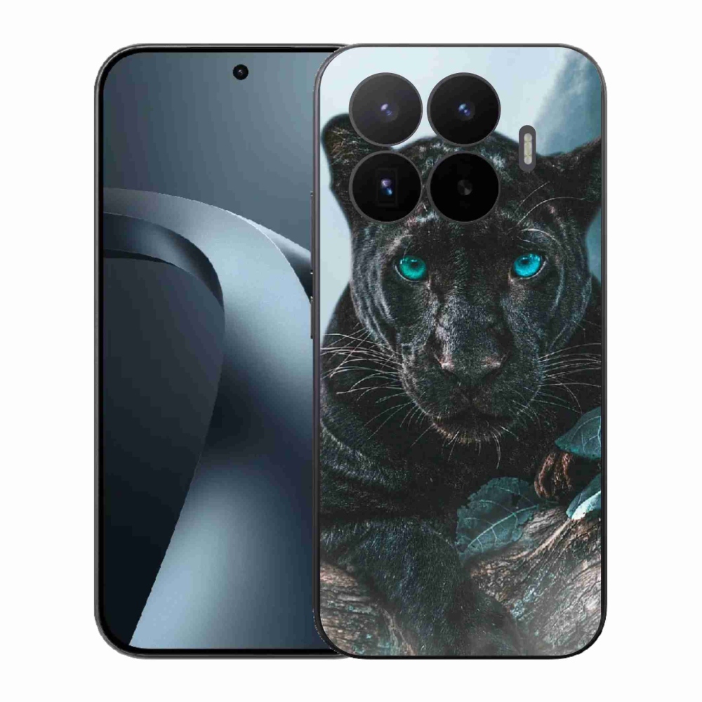 Gél borítás mmCase a Xiaomi 17T-hez - fekete párduc