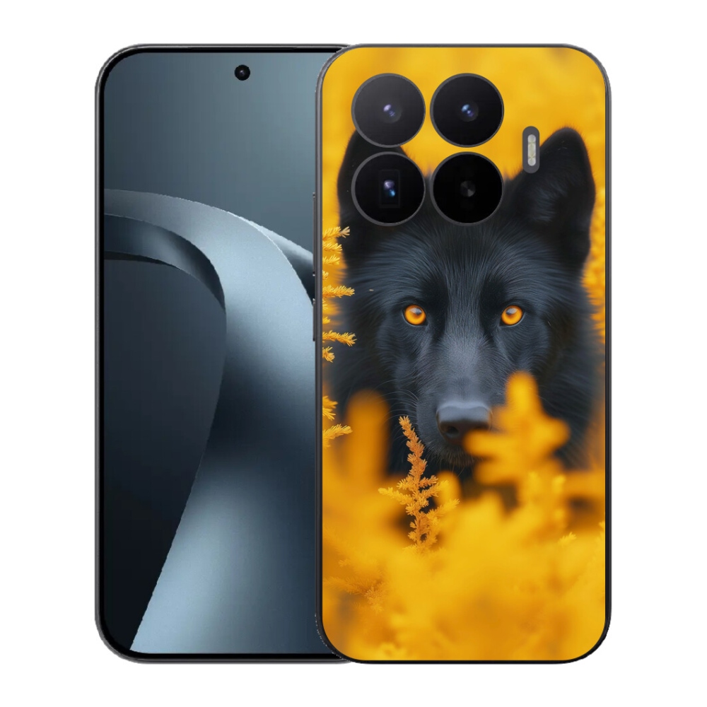 Gél borítás mmCase a Xiaomi 17T-hez - fekete farkas 2