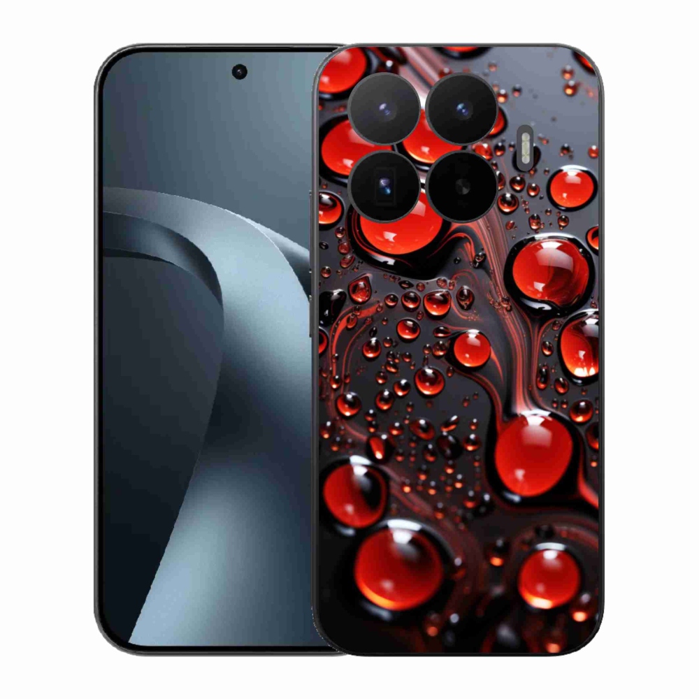Gél borítás mmCase a Xiaomi 17T-hez - piros csepp 2